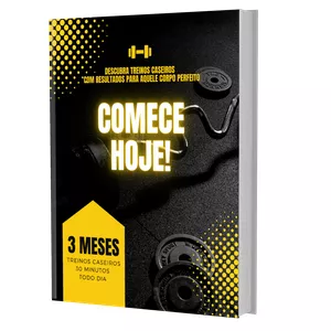 Imagem de capa para o Ebook TREINOS CASEIROS PARA  AQUELE CORPO PERFEITO
