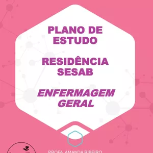 Imagem de capa para o Ebook PLANO DE ESTUDO - RESIDÊNCIA SESAB ENFERMAGEM GERAL