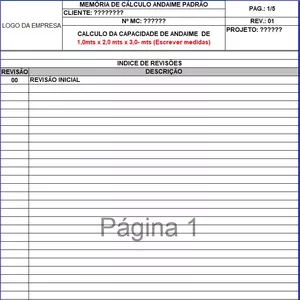 Imagem de capa para o Curso online Memórias de Cálculo para Andaimes