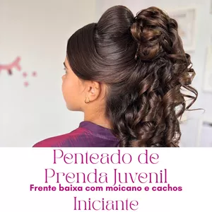 Imagem de capa para o Curso online Penteado de Prenda Juvenil - Iniciante