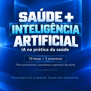 Imagem de Saúde + Inteligência Artificial criado por CELUE.LAB INNOVATION LTDA na hotmart