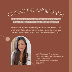 Imagem de capa para o Curso online Da Ansiedade à Liberdade