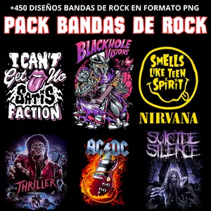 Imagen de portada para Ebook PACK BANDAS DE ROCK