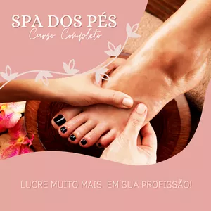 Imagem de capa para o Curso online Spá dos Pés