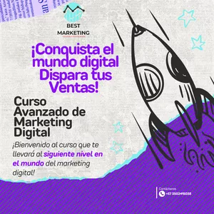 Imagen de portada para Curso online ¡Conquista el Mundo Digital y Dispara tus Ventas! Curso Avanzado de Marketing Digital