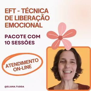 Imagem de capa para o Curso online EFT - técnica de liberação emocional - pacote com 10 sessões on-line