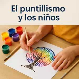 Imagen de portada para Ebook Puntillismo Creativo para Niños