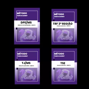 Imagem de capa para o Curso online COMBO -  TRF 3/DPMS/TSE/TJMS