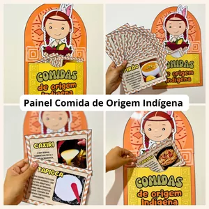 Imagem de capa para o Ebook Painel Comida de Origem Indígena