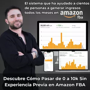 Imagen de portada para Curso online Empieza a Vender en Amazon USA o España desde 0 a 10K al mes