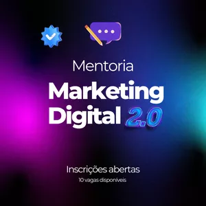 Imagem de capa para o Serviço online Mentoria Marketing Digital 2.0 (MMD)