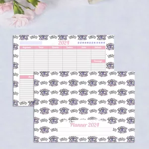 Imagem de capa para o Ebook Planner de Mesa 2024 - Estampa Mística | Blog Virou Tendência