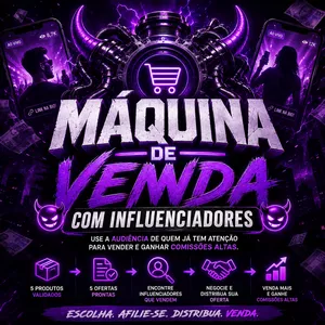 Imagem do curso 😈 MÁQUINA DE VENDAS COM INFLUENCIADORES😈