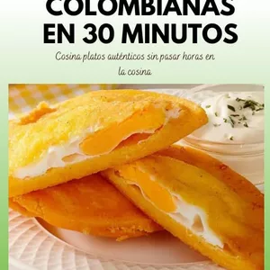 Imagen de portada para Ebook Recetas Colombianas en 30 minutos