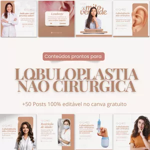 Imagem de capa para o Curso online PACK LOBULOPLASTIA NÃO CIRÚRGICA