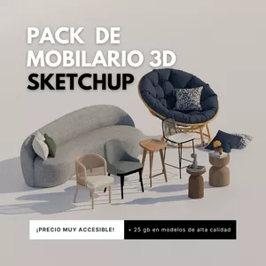 Imagen de portada para Curso online TOP BIBLIOTECA PARA SKETCHUP
