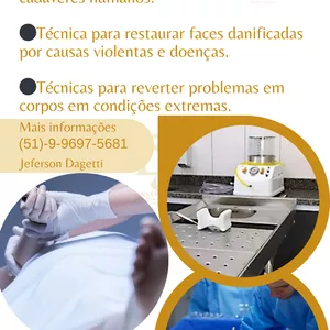 Imagem de capa para o Ebook Curso Avançado de Tanatopraxia 