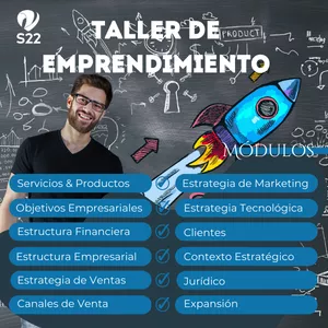 Imagen de portada para Curso online Taller de Emprendimiento 3.0