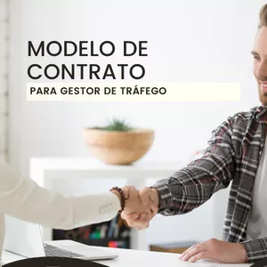 Imagem de capa para o Ebook Contrato para Gestor de Tráfego