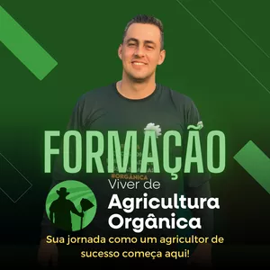 Imagem de capa para o Curso online Formação - Viver de Agricultura Orgânica