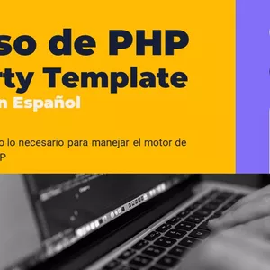Imagen de portada para Ebook Curso de Smarty Template PHP básico en Español