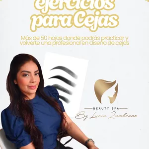 Imagen de portada para Ebook Cuaderno de Ejercicios para Cejas by Lucia Zambrano