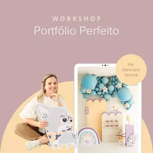 Imagem de capa para o Curso online WORKSHOP PORTFÓLIO PERFEITO