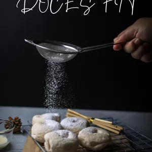 Imagem de capa para o Ebook receita de doces fit 
