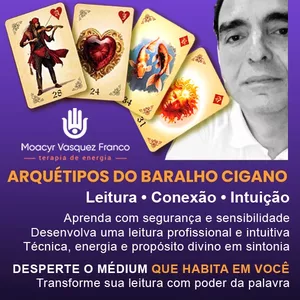 Imagem do curso Formação Terapêutica Curso Baralho Cigano Profissional Leitura e Intuição