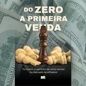 Imagem de capa para o Ebook Do ZERO à PRIMEIRA VENDA