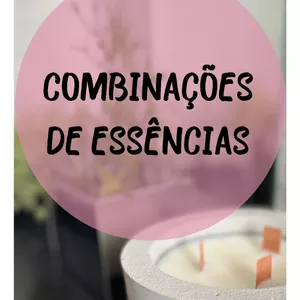 Imagem de capa para o Ebook  Combinações de Essências para Velas