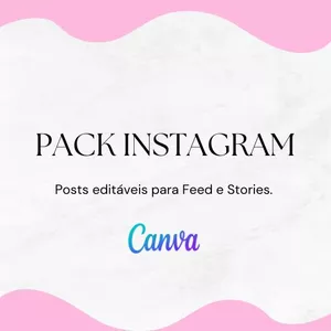 Imagem de capa para o Curso online Pack Instagram Cores - Rosa