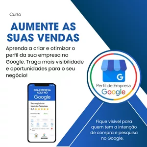 Imagem de capa para o Curso online Destacando seu Negócio com o Perfil de Empresa no Google