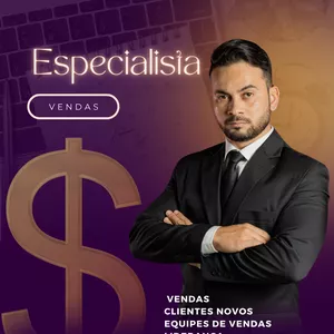 Imagem de capa para o Curso online Especialista em Vendas com PNL