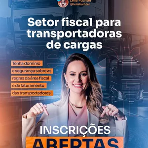 Imagem do curso Setor Fiscal para Transportadoras de Cargas