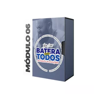 Imagem do curso CURSO BATERIA PARA TODOS - MÓDULO 06 - JEFINHO SANTOS