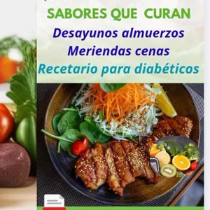 Imagen de portada para Ebook Mas alla del azucar,Recetario para Diabeticos