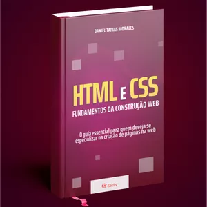 Imagem de capa para o Ebook HTML e CSS: Fundamentos da Construção Web