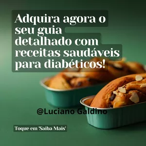 Imagem de capa para o Ebook Doce equilíbrio receitas saborosas para diabético 
