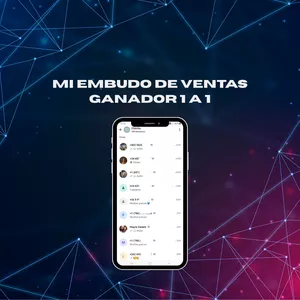 Imagen de portada para Ebook MI EMBUDO DE VENTAS GANADOR 1 A 1