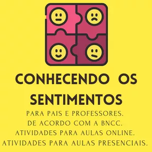 Imagem de capa para o Ebook Conhecendo os Sentimentos - Atividades para Educação Infantil