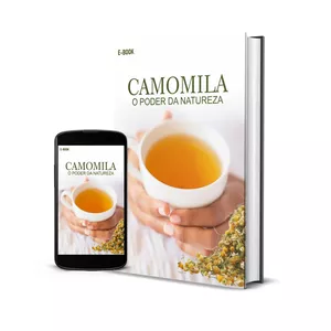 Imagem de capa para o Ebook CAMOMILA  O PODER DA NATUREZA