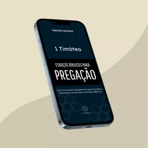 Imagem de capa para o Ebook Esboços Bíblicos Para Pregação - 1 Timóteo