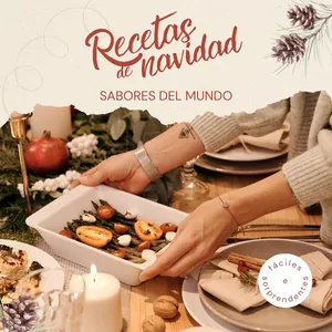 Imagen de portada para Ebook Sabores del Mundo - Recetas de Navidad