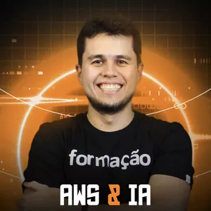 Imagem de capa para o Curso online Imersão AWS &amp; IA em formato de curso