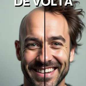 Imagem de capa para o Ebook Cabelos de Volta: O Guia Natural e Eficaz para Combater a Calvície