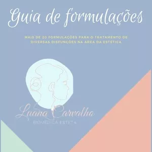 Imagem de capa para o Ebook Guia de formulações para disfunções estéticas 
