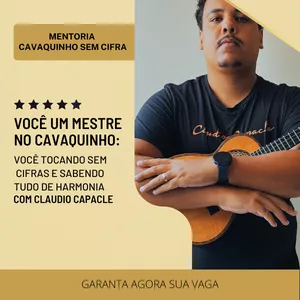 Imagem de capa para o Serviço online Mentoria Cavaquinho Sem Cifra