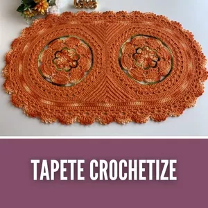 Imagem de capa para o Curso online VÍDEO AULA TAPETE CROCHETIZE