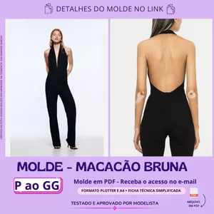 Imagem de capa para o Curso online MOLDE MACACÃO BRUNA